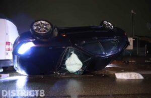 Bestuurder vlucht na éénzijdig ongeval Loevesteinlaan Den Haag