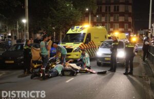 Persoon gewond bij aanrijding met auto Lijnbaan Den Haag