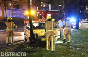 Bestuurder gewond na eenzijdig ongeval Huis te Landelaan Rijswijk