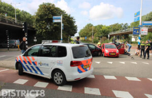 Persoon gewond na aanrijding Schieweg Delft