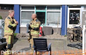 Brandweer rukt uit voor gaslekkage Jacoba van Beierenlaan Delft