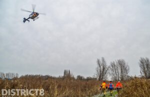 Grote zoekactie naar vermiste schaatser Foppenplas Maasland
