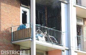 Persoon gewond bij grote brand Leyweg Den Haag