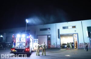 Eigenaar voorkomt grote brand dankzij camerabeelden Groothandelsweg Delfgauw