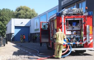 BHV-training eindigt in flinke brand Storkstraat Zoetermeer