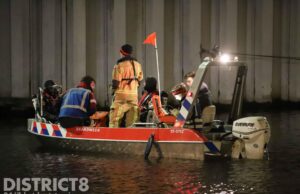 Nachtelijke zoekactie na melding ‘persoon te water’ Troelstrakade Den Haag