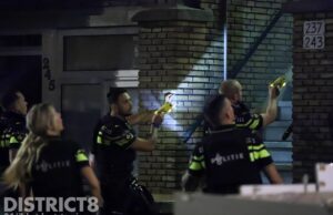 Grote politie inzet na melding van verdachte situatie Soestdijksekade Den Haag