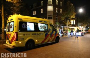 Lichte schade bij ongeval tussen personenauto en scooterrijder Willemstraat Rijswijk