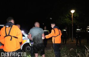 Vissers zien dronken man in sloot vallen en bellen 112 Spinozalaan Voorburg