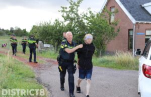 Aanhouding in weiland na klopjacht in woonwijk Keijzershof Pijnacker