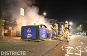 Vandalen stichten meerdere branden Schilderswijk Den Haag