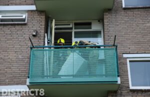 Brandweer rukt uit voor brand in wasmachine Beresteinlaan Den Haag