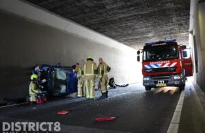23-Jarige vrouw overleden na ongeval tunnelbak Europaweg Zoetermeer