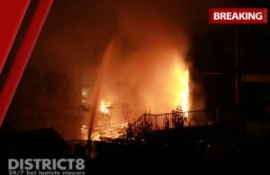 Uitslaande brand in winkelpand Stevinstraat Den Haag