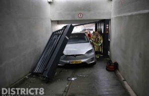Flinke ravage bij verlaten parkeergarage Tournooiveld Den Haag