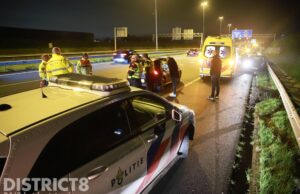 Gewonde bij flinke aanrijding tussen twee auto’s A4 Schipluiden