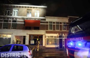 Bewoner gewond bij fikse woningbrand Oude Haagweg Den Haag