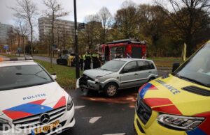 Gewonde en flinke schade bij aanrijding Generaal Spoorlaan Rijswijk