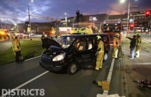 Veel schade na ongeval met vrachtwagen Veilingroute Honselersdijk