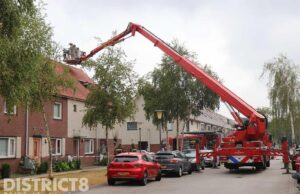 Flinke brand in meterkast van woning Brandwijkstraat