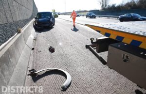 Gewonde bij ongeval met drie voertuigen A4 Den Hoorn