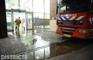 182 Woningen tijdelijk zonder water door waterballet in appartementencomplex Oude Haagweg Den Haag