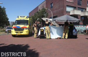 Brandweer blust brand in woning, twee personen raken onwel Douglaslaan Den Haag