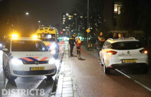 Fietser komt lelijk ten val en raakt gewond Ruys de Beerenbrouckstraat Delft