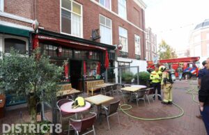 Brand in cafe Mallemolen Den Haag