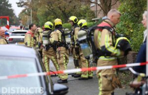 Brandweer rukt uit voor brand in kelder Haviklaan Den Haag