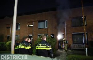 Nachtelijke brand in woning Anthony Fokkersingel Den Haag
