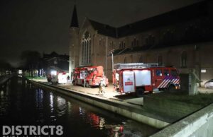 Brand in voormalige kosterswoning Loosduinse Hoofdstraat Den Haag