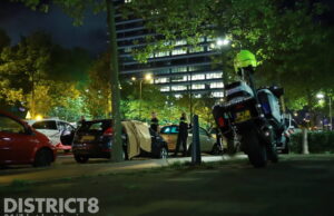 Forensisch onderzoek naar aanleiding van verdachte situatie Sir Winston Churchilllaan Rijswijk