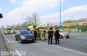 Gewonden na botsing tussen twee voertuigen Zuidweg Zoetermeer