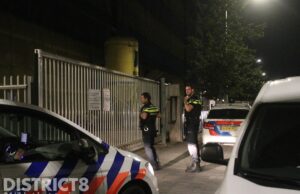 Grote zoekactie naar inbrekers op bouwterrein Binckhorstlaan Den Haag