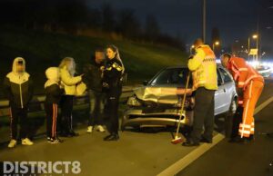 Gewonde bij kop-staart aanrijding A4 Rijswijk