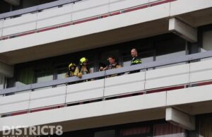Brand in woning flatgebouw Savelsbos Zoetermeer