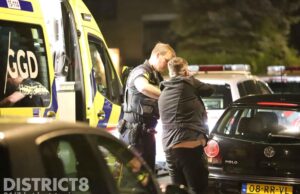 Hulpdiensten uitgerukt voor melding steekpartij Robertaland Den Haag