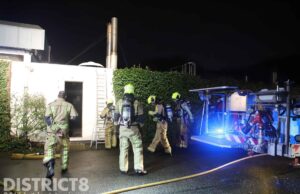 ‘Grote brand’ bij crematorium Ockenburgh Ockenburghstraat Den Haag