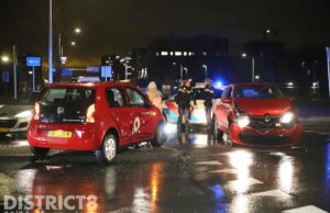 Flinke schade na ongeval op kruising Binckhorstlaan Den Haag