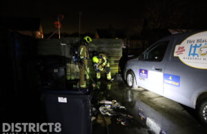 Brandje in kliko slaat over naar auto Sint Jorispad Naaldwijk