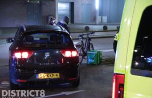 Automobilist rijdt fietser aan bij verlaten tankstation Waldorpstraat Den Haag