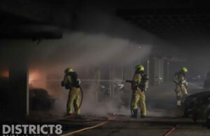 Grote brand bij appartementencomplex Laan van Wateringseveld Den Haag