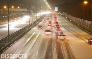 Ongelukken op snelwegen na hagelbui Den Haag