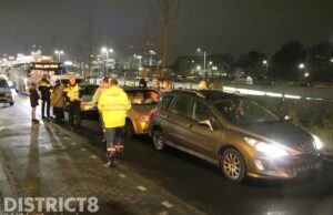 Meerdere gewonden bij kettingbotsing Binckhorstlaan Den Haag