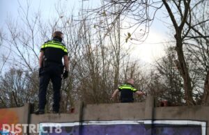 Zoekactie na inbraakmelding Trekvlietplein Den Haag