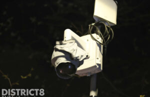 Brandweer haalt onderbroek van toezichtcamera Fluitpolderplein Leidschendam