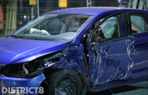 Auto total-loss bij eenzijdig ongeval A12 / Utrechtsebaan Den Haag