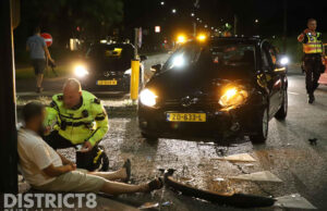 Bestuurder onder invloed veroorzaakt aanrijding Prinses Beatrixlaan Rijswijk