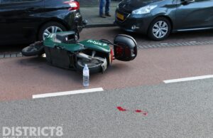 Drie gewonden nadat deelscooter in botsing komt met voetganger Juliana van Stolberglaan Den Haag